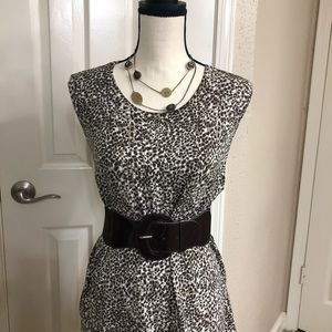Unbranded Leopard Print Sleeveless Top